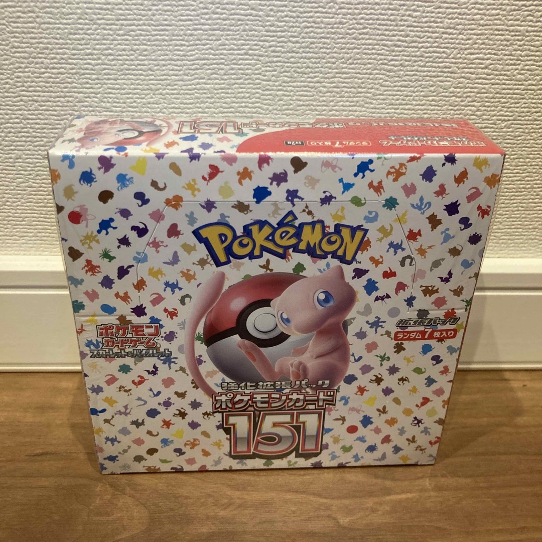 ポケモンカードゲーム151 1boxシュリンク付き