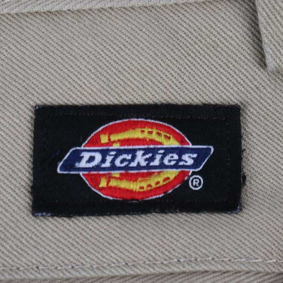 Dickies(ディッキーズ)のディッキーズ ワークパンツ ペインターパンツ ワンポイントロゴ リラックスストレート ボトムス メンズ 34×32サイズ ベージュ Dickies メンズのパンツ(その他)の商品写真