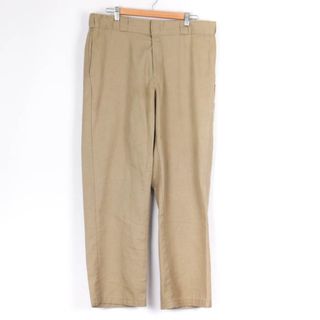 ディッキーズ(Dickies)のディッキーズ ワークパンツ ペインターパンツ 874 オリジナルフィット ボトムス アメリカ古着 メンズ 36×30サイズ ベージュ Dickies(その他)