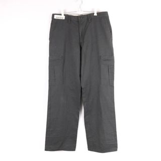 ディッキーズ(Dickies)のディッキーズ ワークパンツ ペインターパンツ ボトムス ワンポイントロゴ アメリカ古着 メンズ 34ULサイズ グレー Dickies(その他)