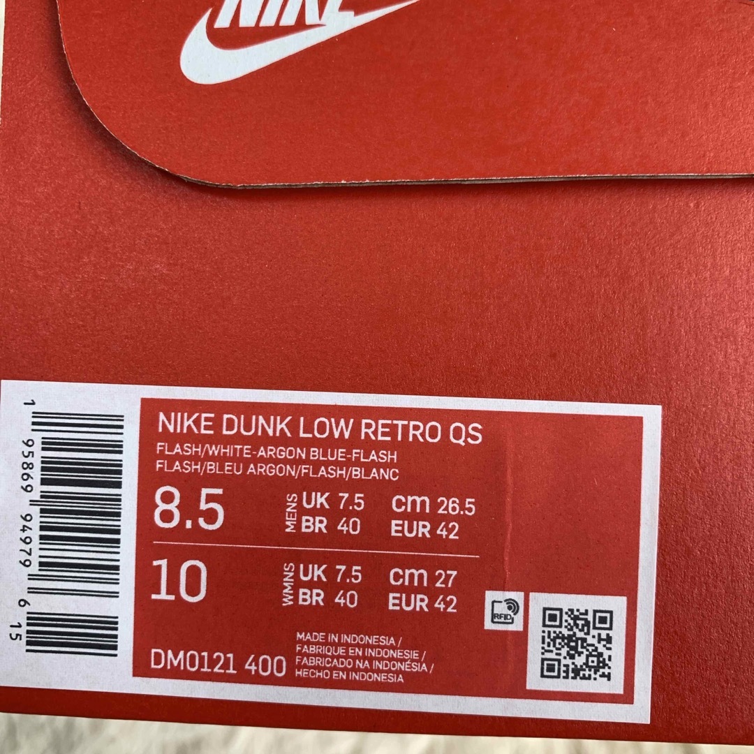 NIKE - 新品 26.5cm NIKE DUNK LOW RETRO QS Argonの通販 by クッキー