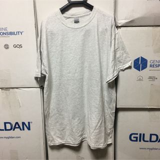 ギルタン(GILDAN)のGILDANギルダン☆半袖無地Tシャツ☆ポケット無し☆アッシュグレー☆Lサイズ(Tシャツ/カットソー(半袖/袖なし))