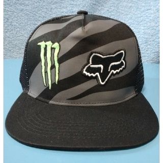 モンスターエナジー(Monster Energy)の新品モンスターエナジーFOXメッシュキャップ　スナップバック(キャップ)