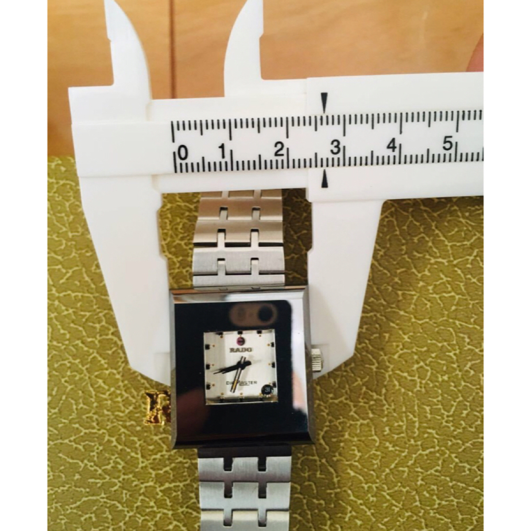 超激レア ラドー RADO ダイヤマスター スクエア超硬ケース 極美品 超激レア ラドー RADO ダイヤマスター スクエア超硬ケース 極美品