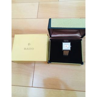 ラドー(RADO)の超激レア　ラドー　RADO ダイヤマスター　スクエア超硬ケース　極美品(腕時計(アナログ))