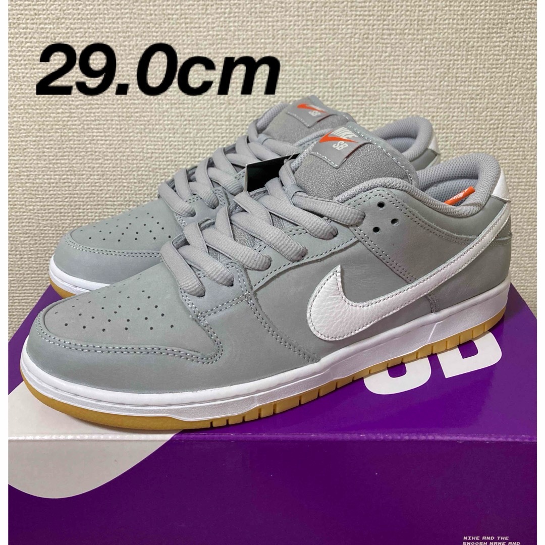 29.0cm NIKE SB DUNK LOW PRO ISO GREY GUM