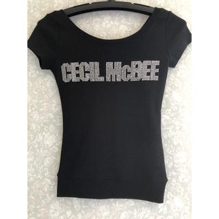 セシルマクビー(CECIL McBEE)のCECILMcBEE  ロゴＴシャツ　(Tシャツ(半袖/袖なし))