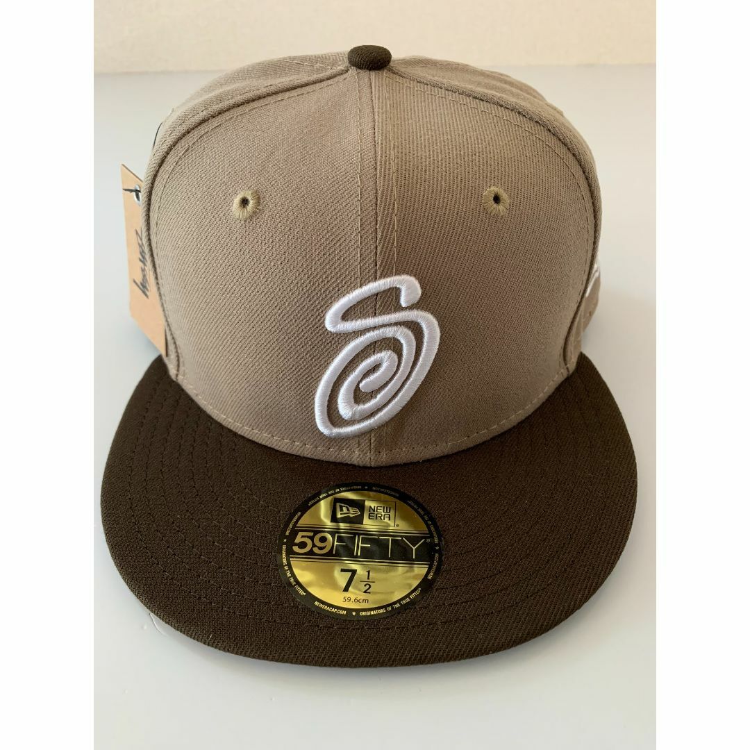 CURLY S 59FIFTY NEWERA khaki brown 7 1/2