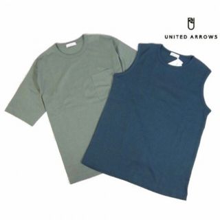 ユナイテッドアローズ(UNITED ARROWS)の【UNITED ARROWS／ユナイテッドアローズ 】半袖Tシャツ×タンクトップ(Tシャツ/カットソー(半袖/袖なし))