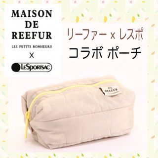 メゾンドリーファー(Maison de Reefur)の【メゾンドリーファー×レスポートサック】限定コラボポーチ コアラ 美品(ポーチ)