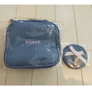 ヒンス(hince)のhince デニムポーチとミラー(その他)