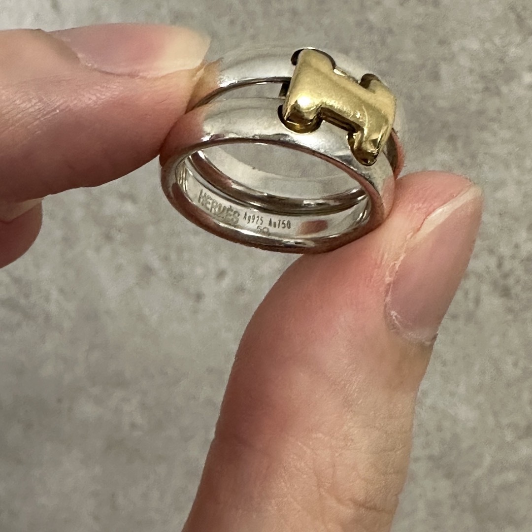 Hermes vintage Oran Pudding ring