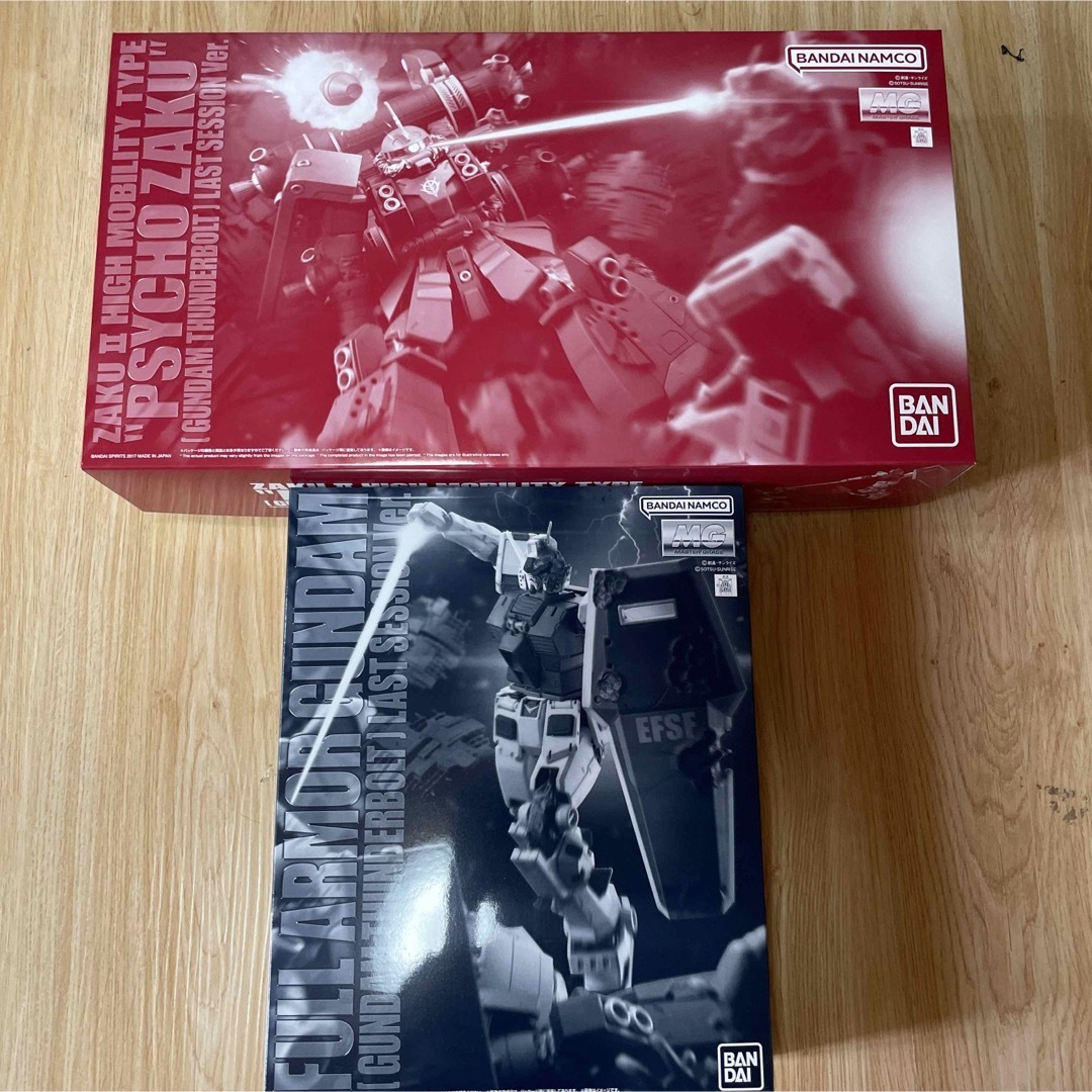 洗濯機可 未組立品 MG 1/100 ラストセッションVer.2体セット