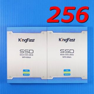 SSD 256GB 2個セット】KingFast F10-256GBの通販 by シナモン's shop ...