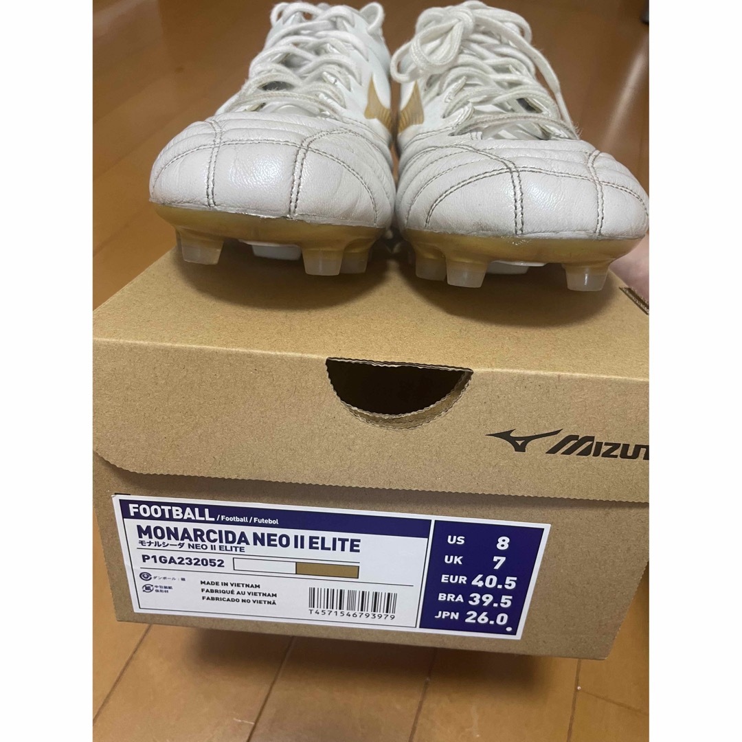 通販激安】 MIZUNO 2 正規品 モナルシーダネオ２エリート 26.0cm