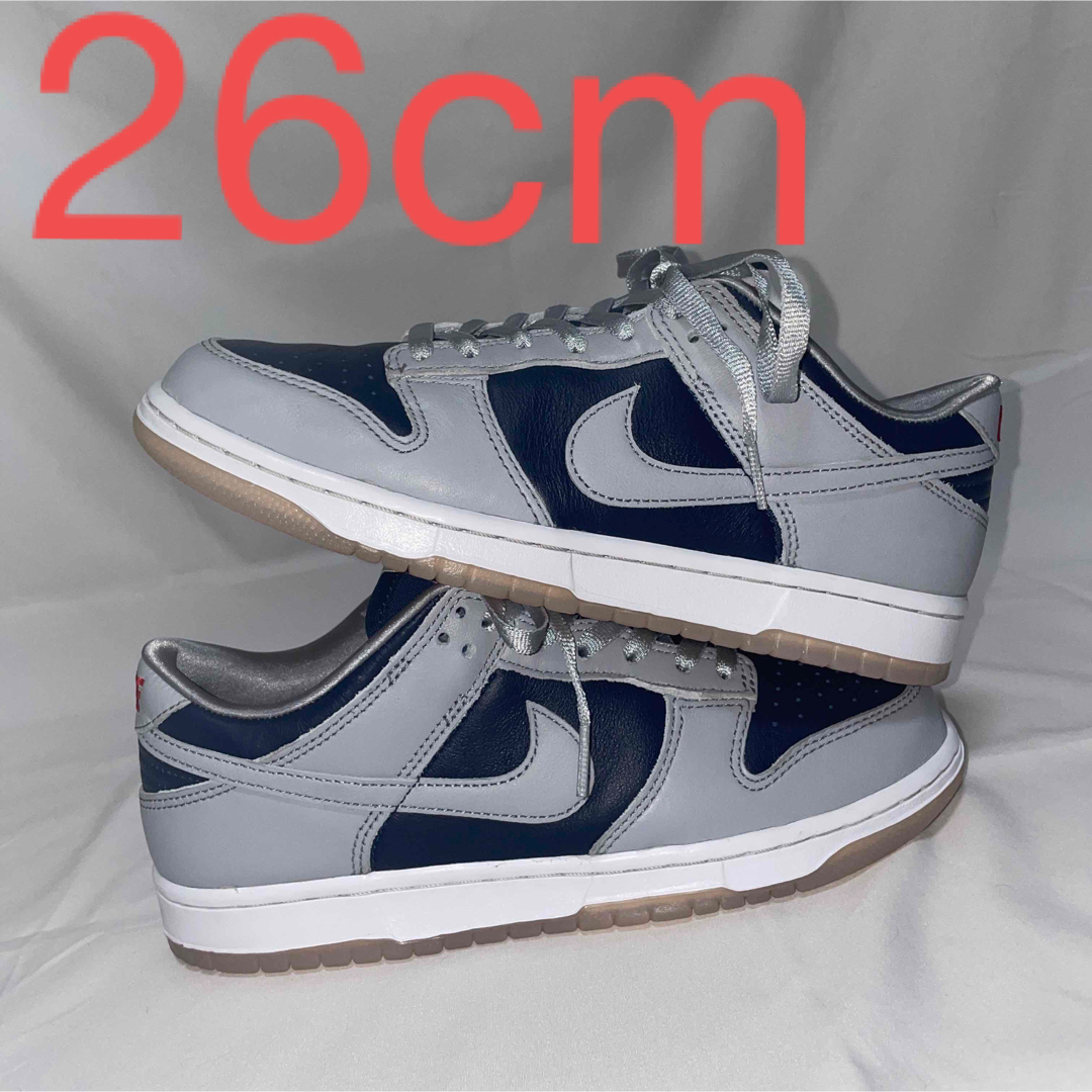 NIKE  wmns dunk low college navyスニーカー