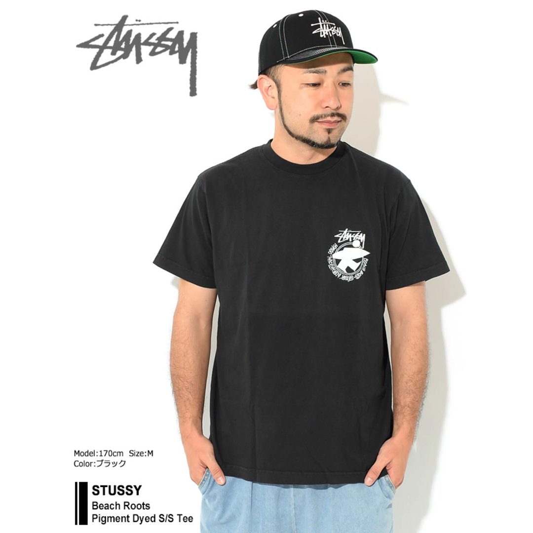 STUSSY - ☆ STUSSY BEACH ROOTS PIGMENT DYED TEE ☆の通販 by BLUE