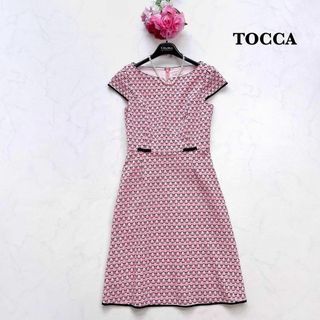 未使用・紙タグつき❁TOCCA❁  RIBON  TWEED  DREES