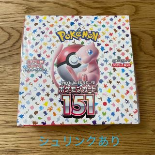 ポケモン(ポケモン)のポケモンカード 151 1BOX 【シュリンク付き】(Box/デッキ/パック)