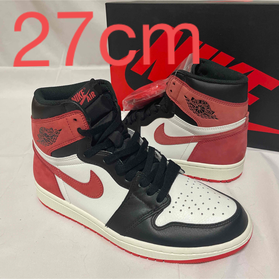 NIKE(ナイキ)のair jordan 1 high track red トラックレッド メンズの靴/シューズ(スニーカー)の商品写真