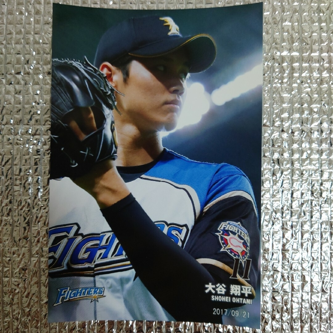 大谷翔平 2016 2017 日本ハム 球団公式写真 ハイライトフォト-