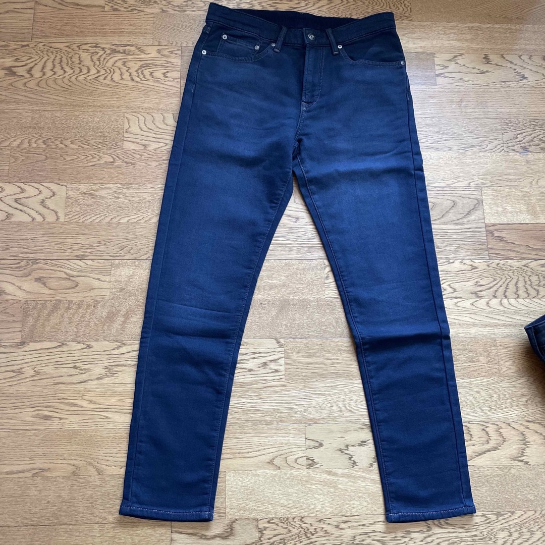 UNIQLO(ユニクロ)のEZYジーンズ　スリムフィット　丈76〜79 メンズのパンツ(デニム/ジーンズ)の商品写真