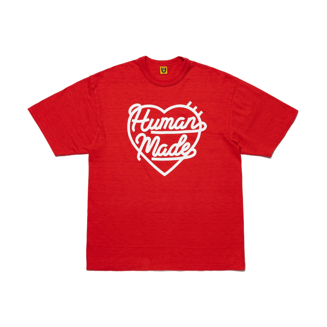 HM25CS038素材ヒューマンメイド　COLOR T-SHIRT #2　赤L