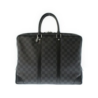 ルイヴィトン(LOUIS VUITTON)のLOUIS VUITTON ルイヴィトン バッグ（その他） - 黒(チェック) 【古着】【中古】(その他)