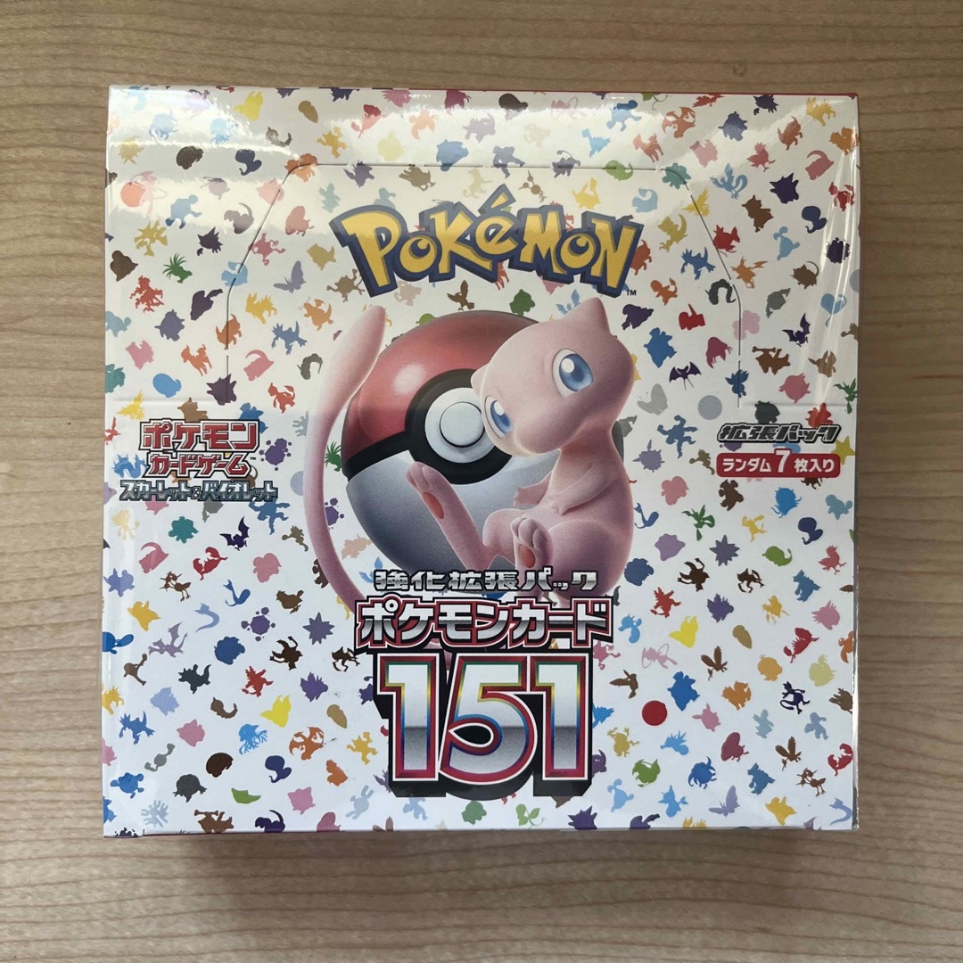 ポケモンカード151 BOX シュリンク付き