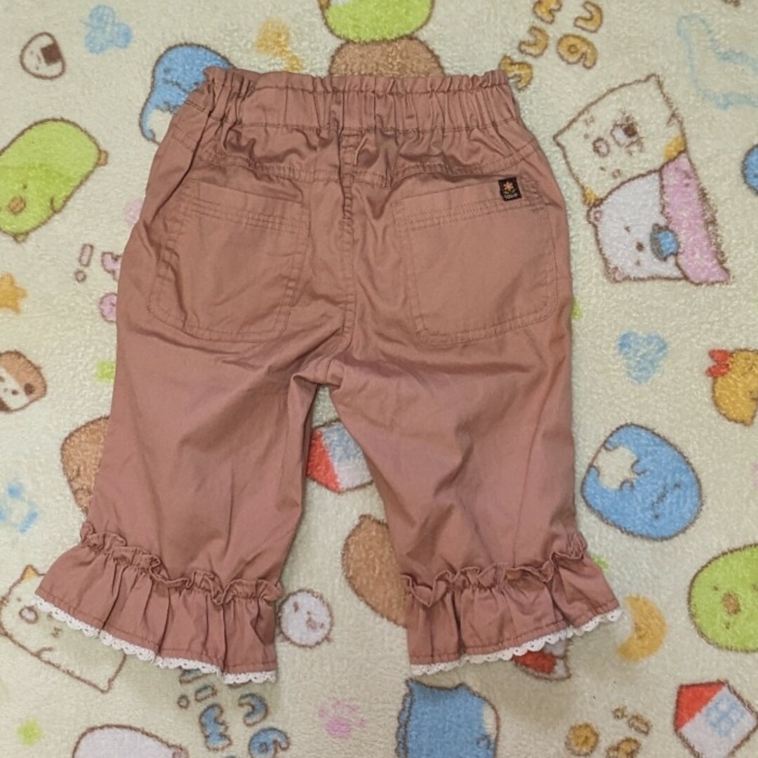 ズボン　春秋　120センチ　リボン　ひざ丈 キッズ/ベビー/マタニティのキッズ服女の子用(90cm~)(パンツ/スパッツ)の商品写真