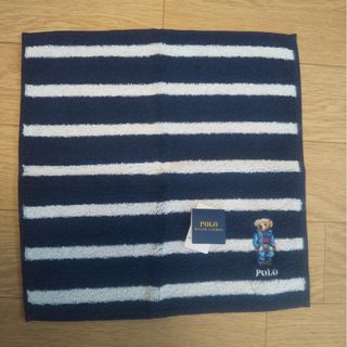 ポロラルフローレン(POLO RALPH LAUREN)の新品　ハンカチ　ハンドタオル　ポロ・ラルフローレン(ハンカチ)