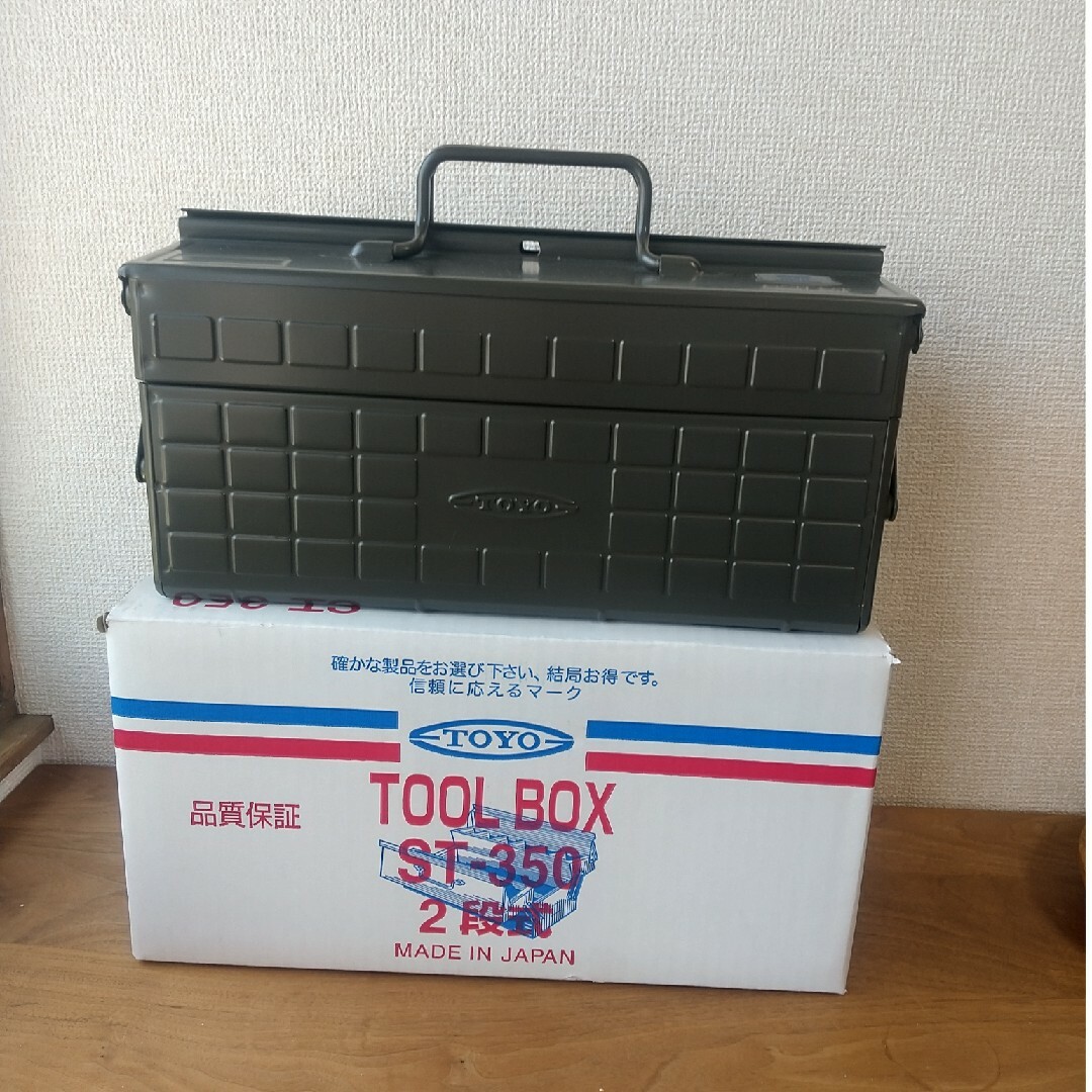 TOYO STEEL(トウヨウスチール)の東洋スチール　ツールボックス　ST-350MG スポーツ/アウトドアのスポーツ/アウトドア その他(その他)の商品写真