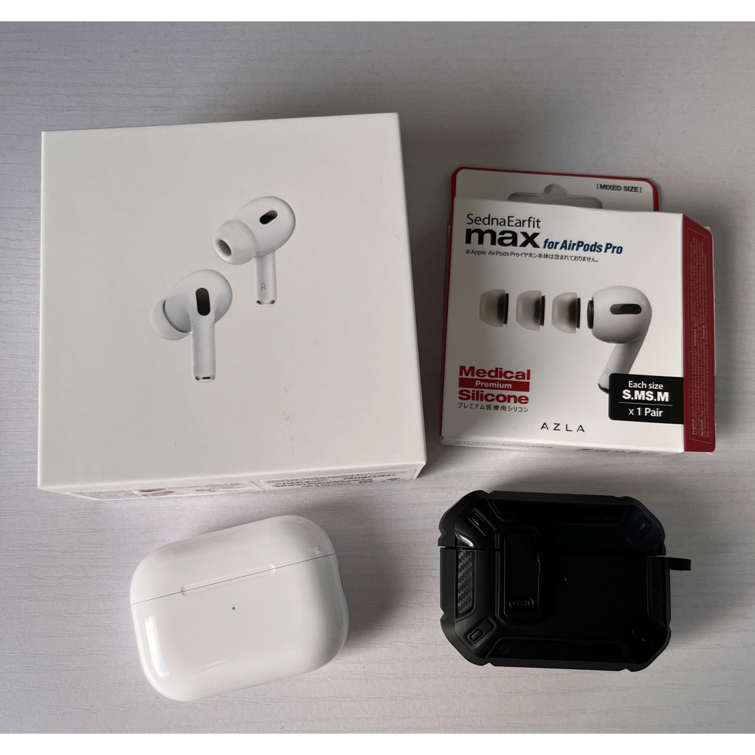 Apple(アップル)のアップル Airpods Pro 第2世代 スマホ/家電/カメラのオーディオ機器(ヘッドフォン/イヤフォン)の商品写真