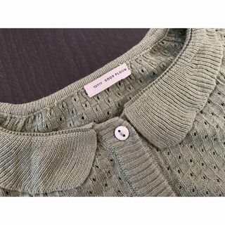 ソーアプルーム(SOOR PLOOM)のsoor ploom レースカーディガン 10/11y(カーディガン)