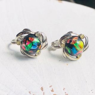 グリモワール(Grimoire)の70s Vintage rainbow color earring (イヤリング)