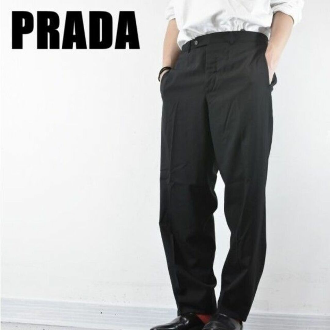 MN BO0001 高級 PRADA プラダ メンズ スリム テーパード20総丈