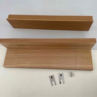 ムジルシリョウヒン(MUJI (無印良品))の無印良品　壁に付けれる家具　2点セット(棚/ラック/タンス)