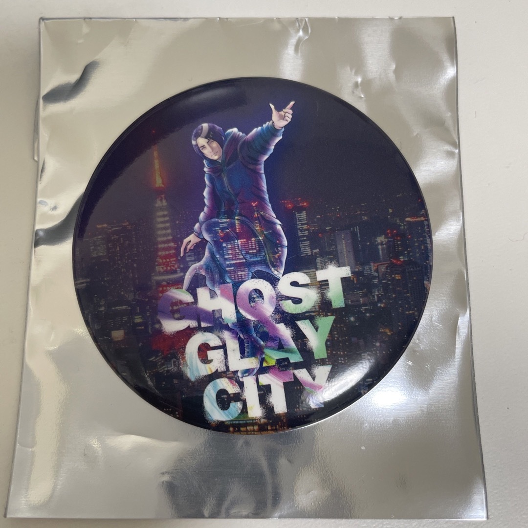 GLAY ghost ゴーストシティcity TERU テル　缶バッチ　バッジ エンタメ/ホビーのタレントグッズ(ミュージシャン)の商品写真