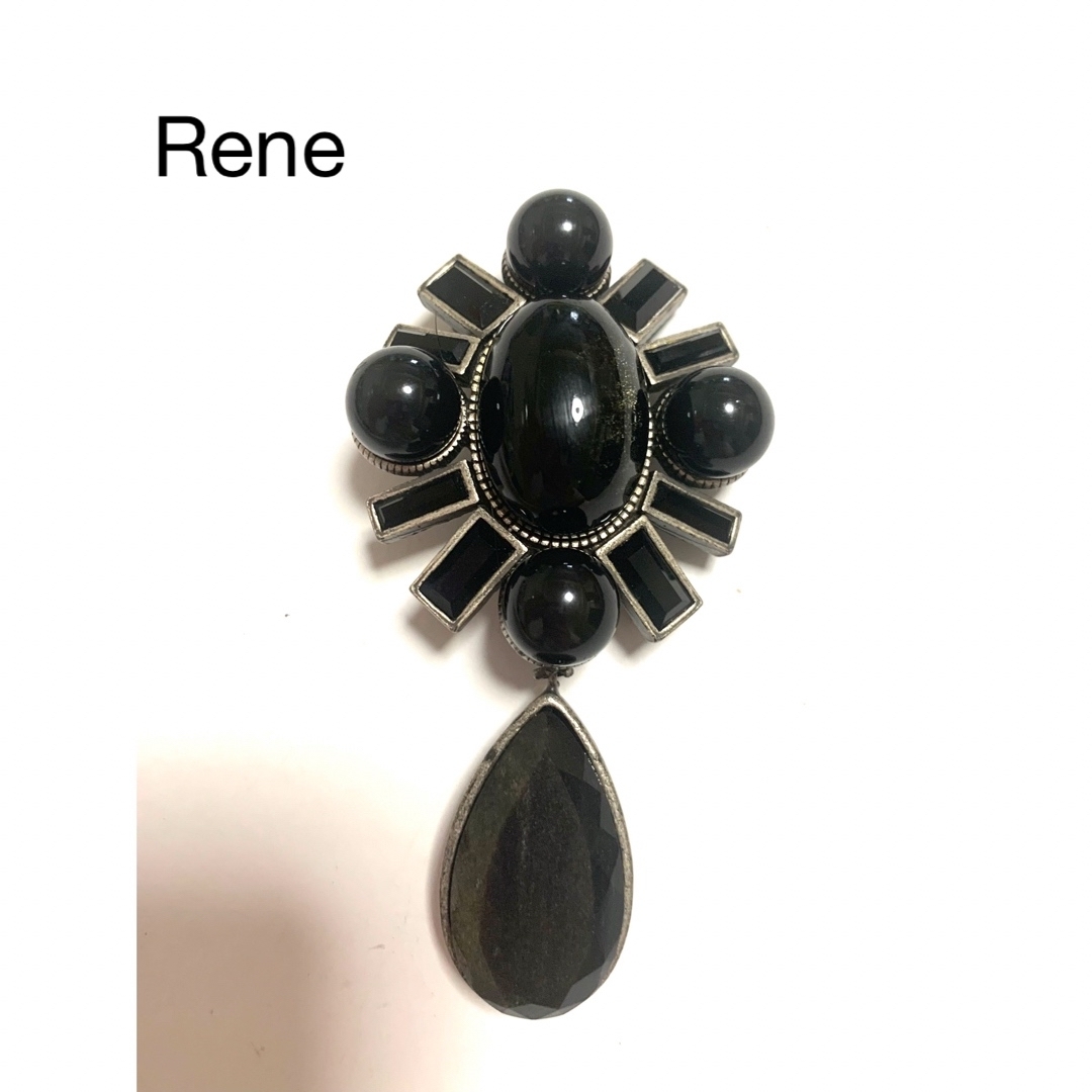 RENE ルネ　ペンダント　ブローチ 2way ネックレストップペンダント