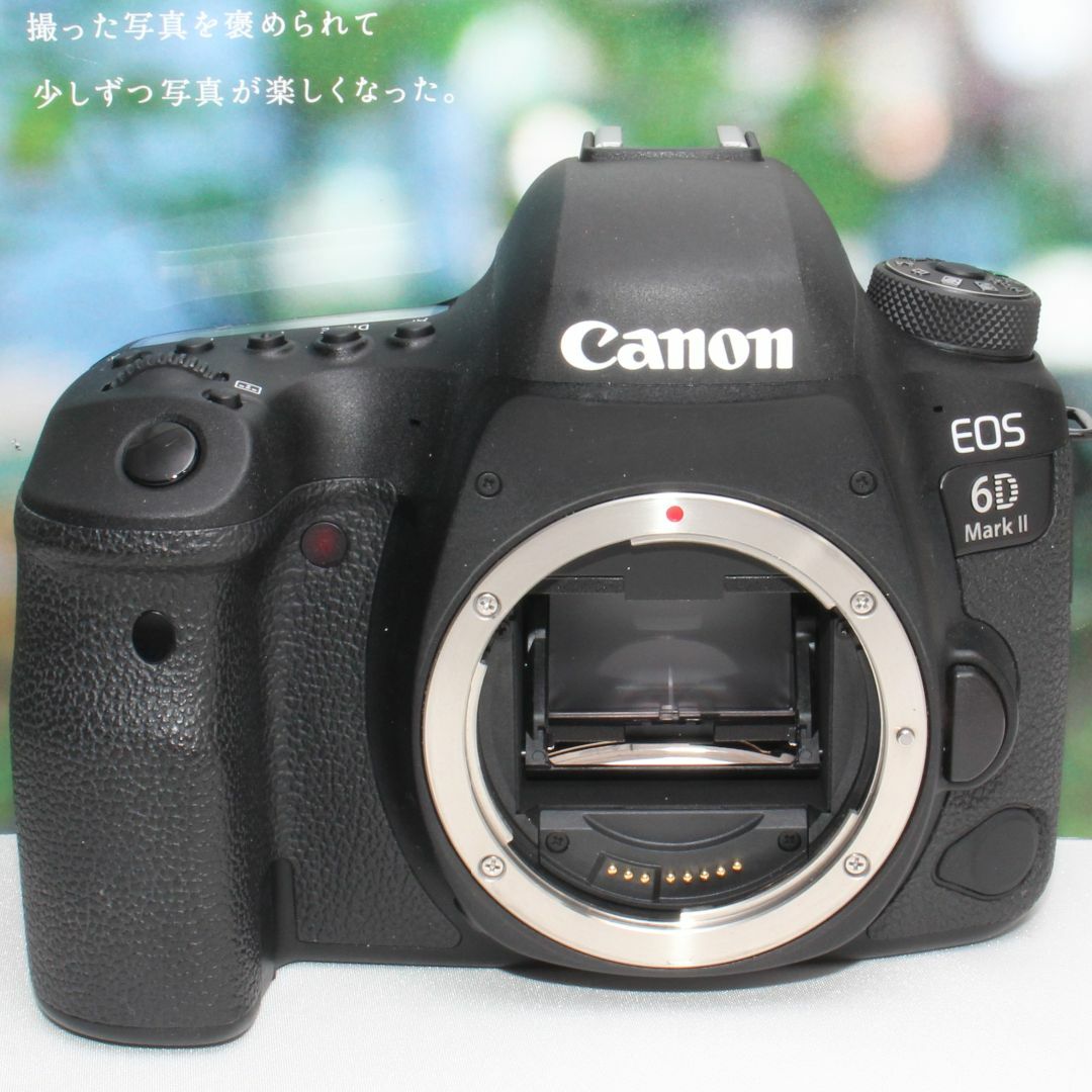 ❤️予備バッテリー付❤️キャノン EOS 6d マーク ii トリプルレンズ❤️