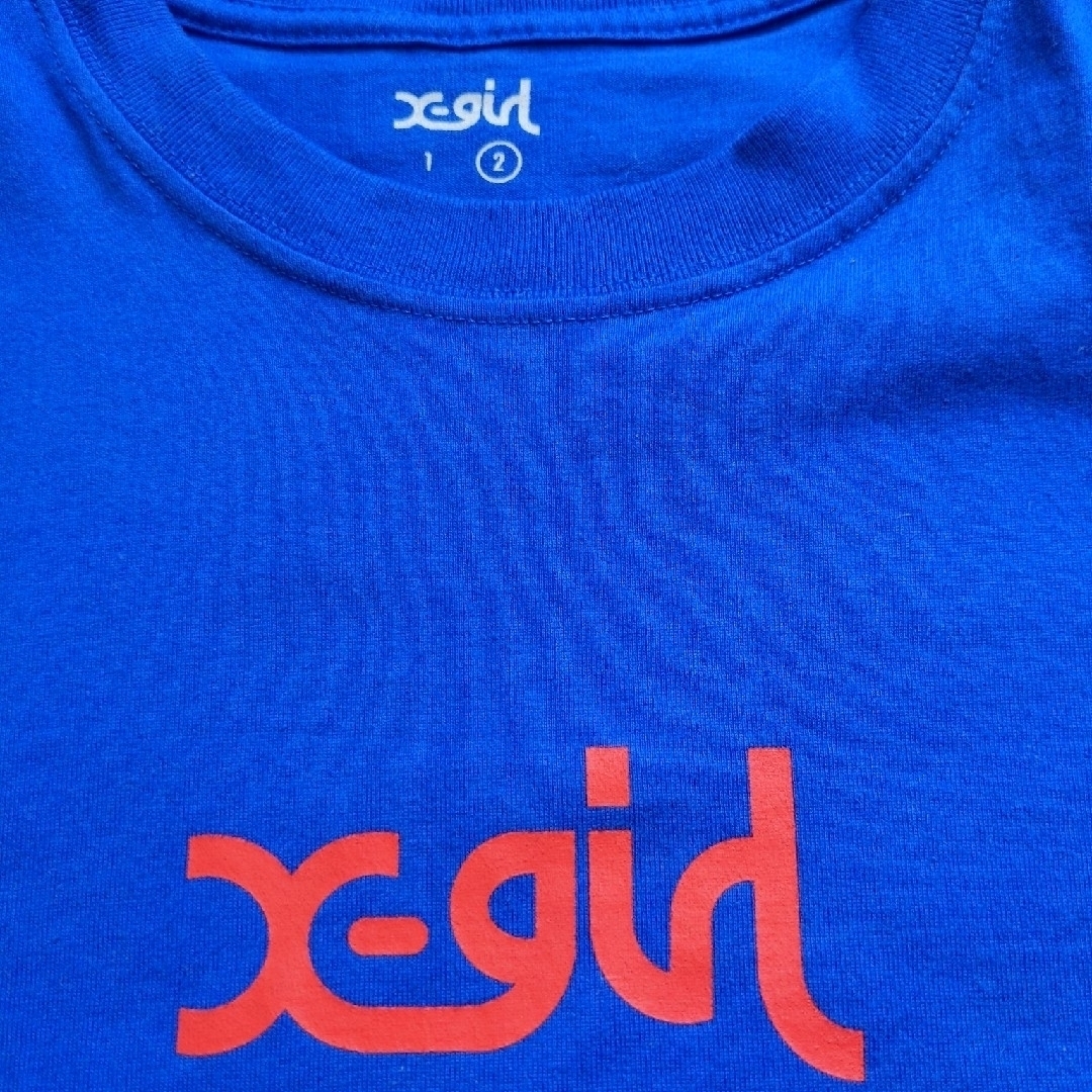 X-girl(エックスガール)のX-girl　Tシャツ レディースのトップス(Tシャツ(半袖/袖なし))の商品写真