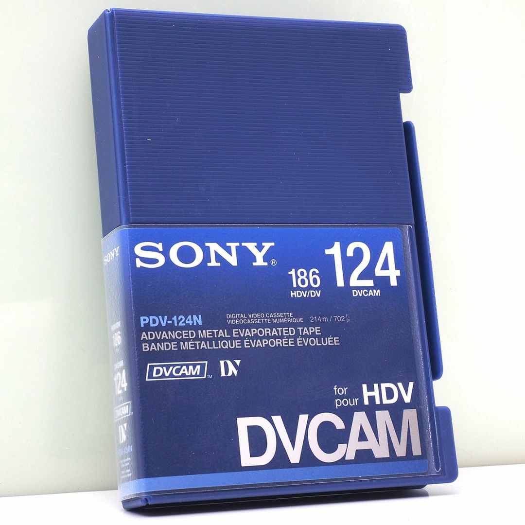 SONY(ソニー)の1本 SONY PDV-124N DVCAM テープ 124分 未使用 スマホ/家電/カメラのカメラ(その他)の商品写真