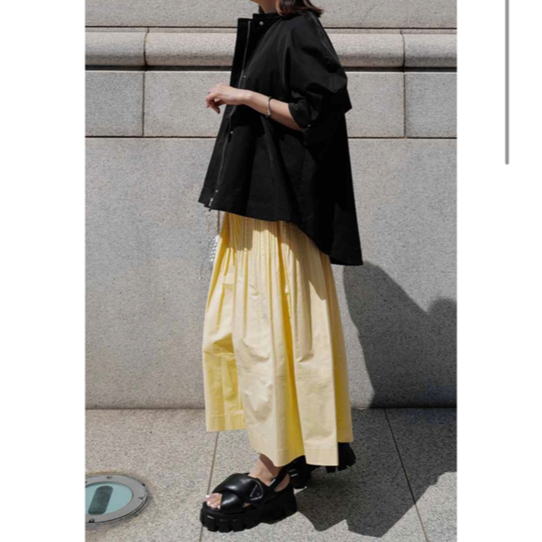 【美品】machattマチャット　ランダムプリーツスカート レディースのスカート(ロングスカート)の商品写真