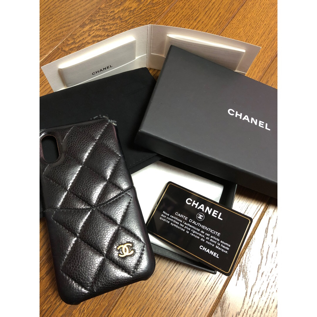 スマホアクセサリーCHANEL iPhone X ケース