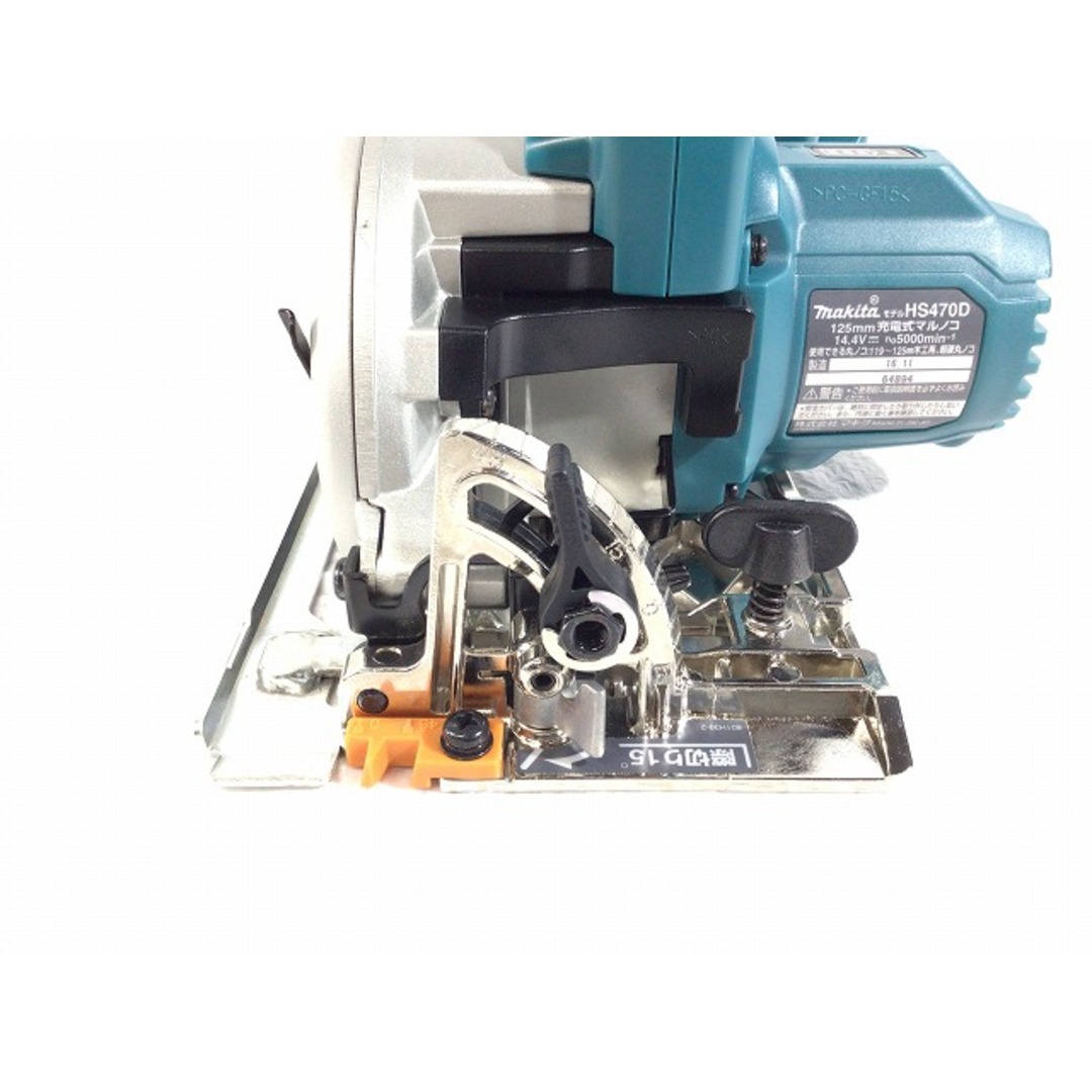 ☆比較的綺麗☆makita マキタ 14.4V 125mm 充電式マルノコ HS470D 本体