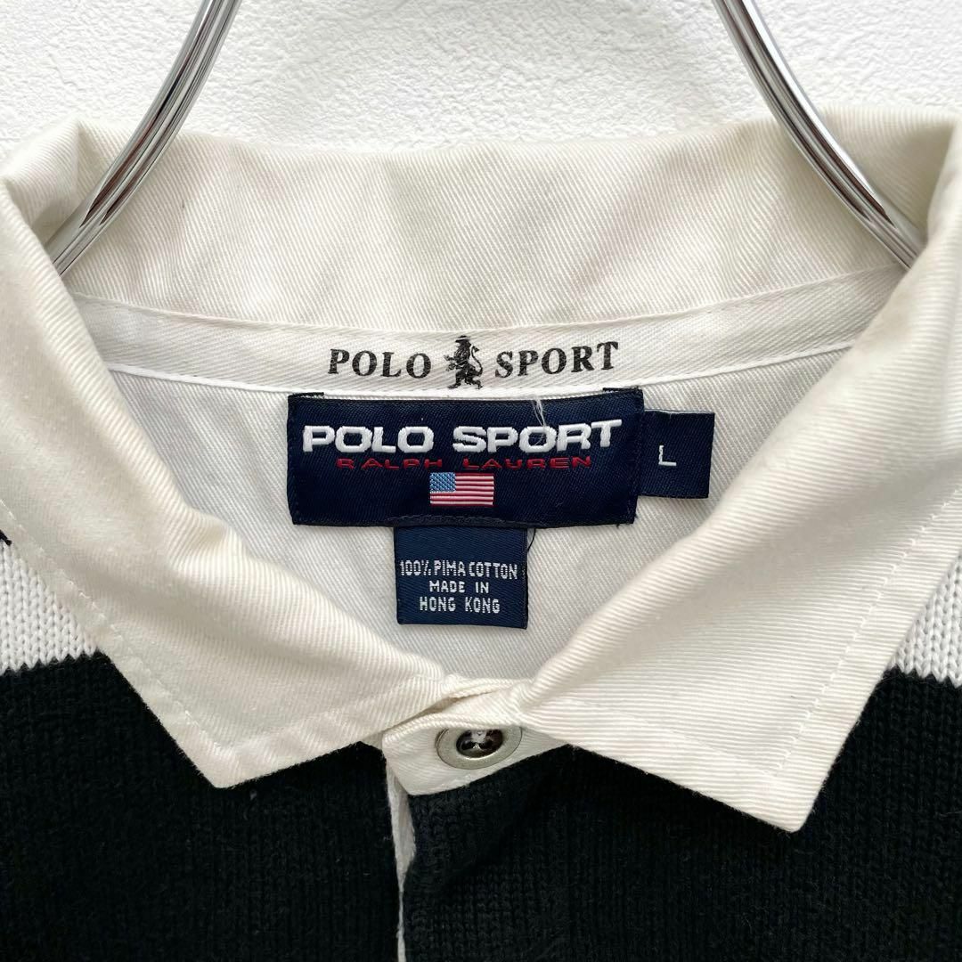 POLO RALPH LAUREN - 【当時物】ポロスポーツ ピマコットン ボーダー