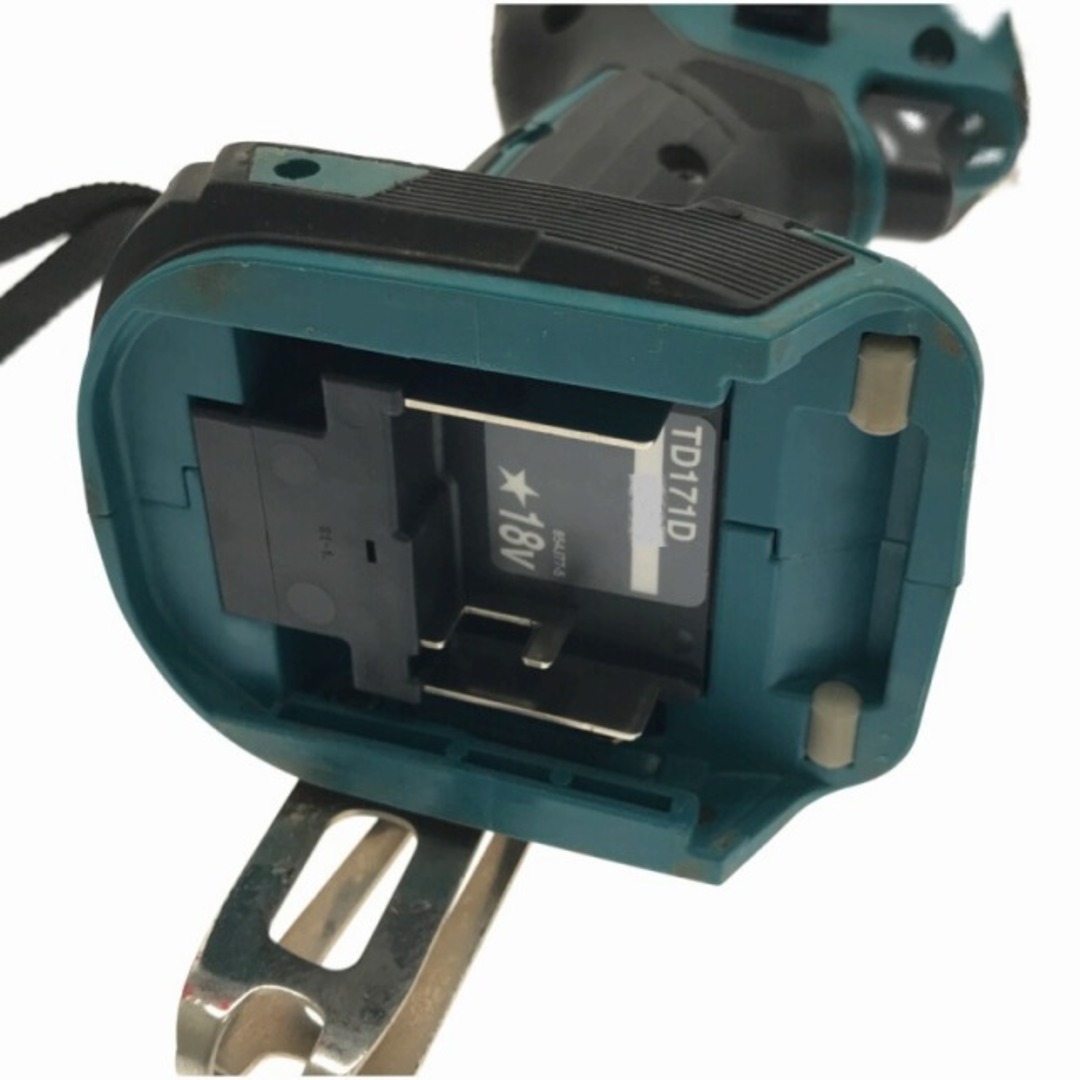 ☆比較的綺麗です☆makita マキタ 18V 充電式インパクトドライバ TD171D バッテリー(18V 3.0Ah)付き 電動工具 73089