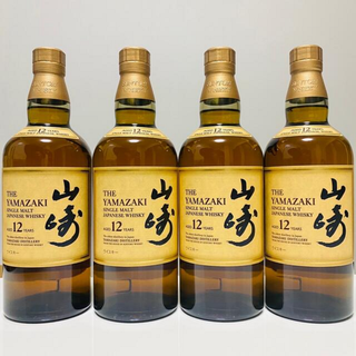 サントリー - サントリー - 山崎 12年 4本セット 700mlの通販|ラクマ