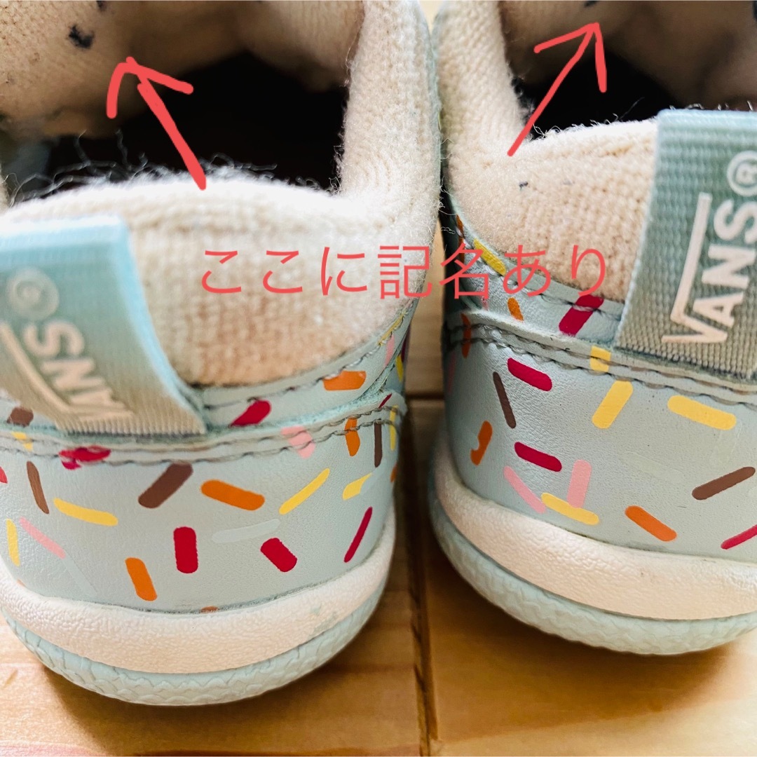 VANS(ヴァンズ)のVANS スニーカー　14㎝ キッズ/ベビー/マタニティのベビー靴/シューズ(~14cm)(スニーカー)の商品写真