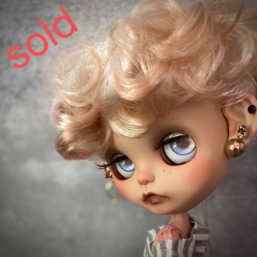 necoma doll】ホワイトヘアセピア染めのタン肌ちゃん◇OFフルセット!-